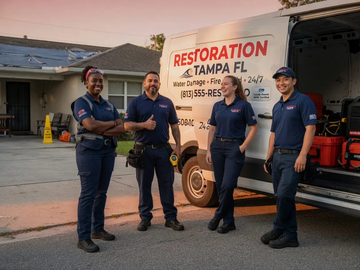 Water Damage Restoration company in Gustine, TX